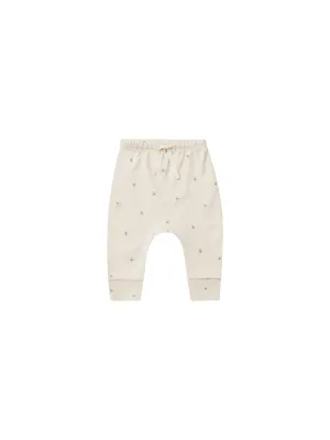 Drawstring Pants- Natural Bees