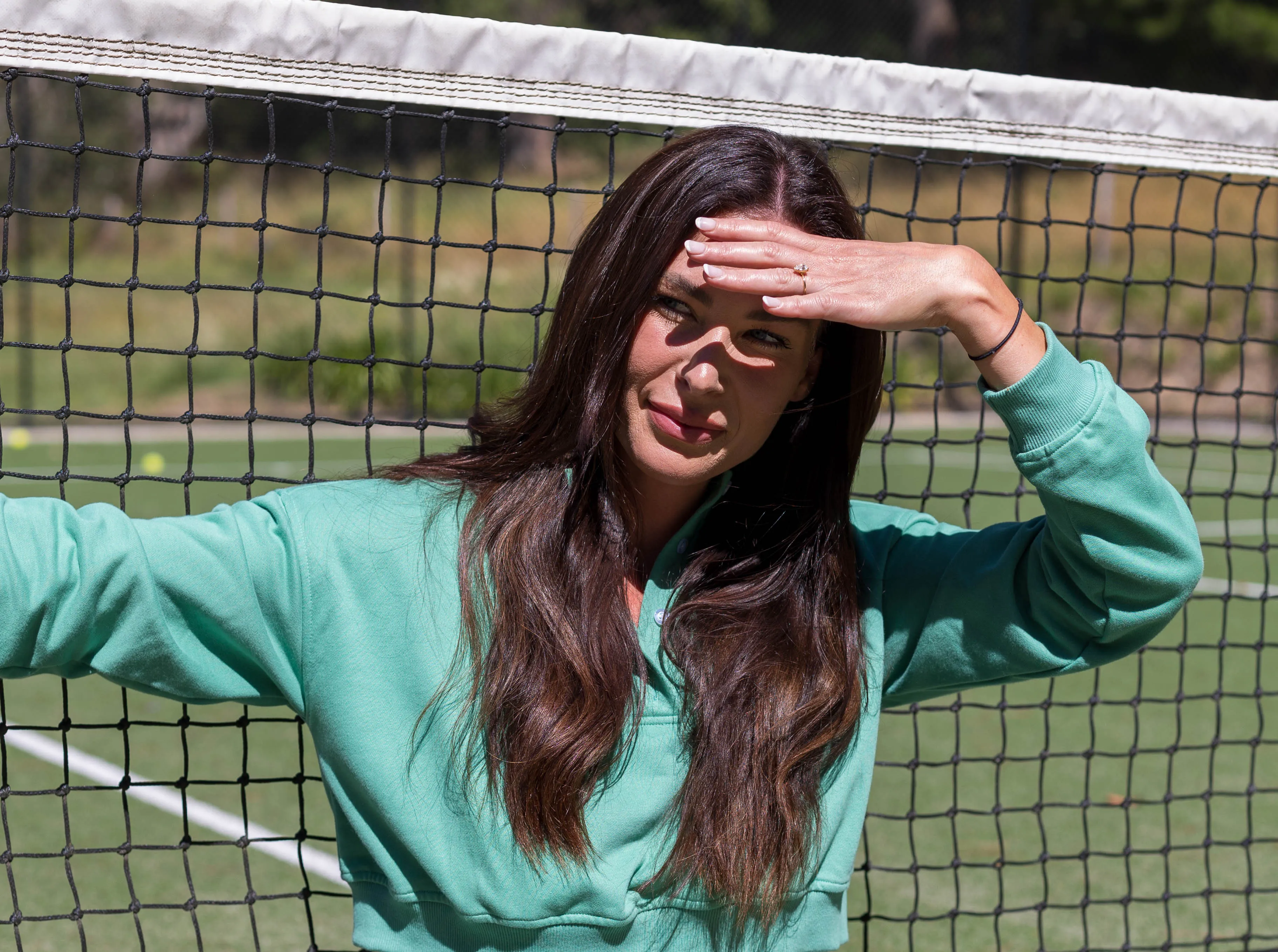 Drew Crop Sweat