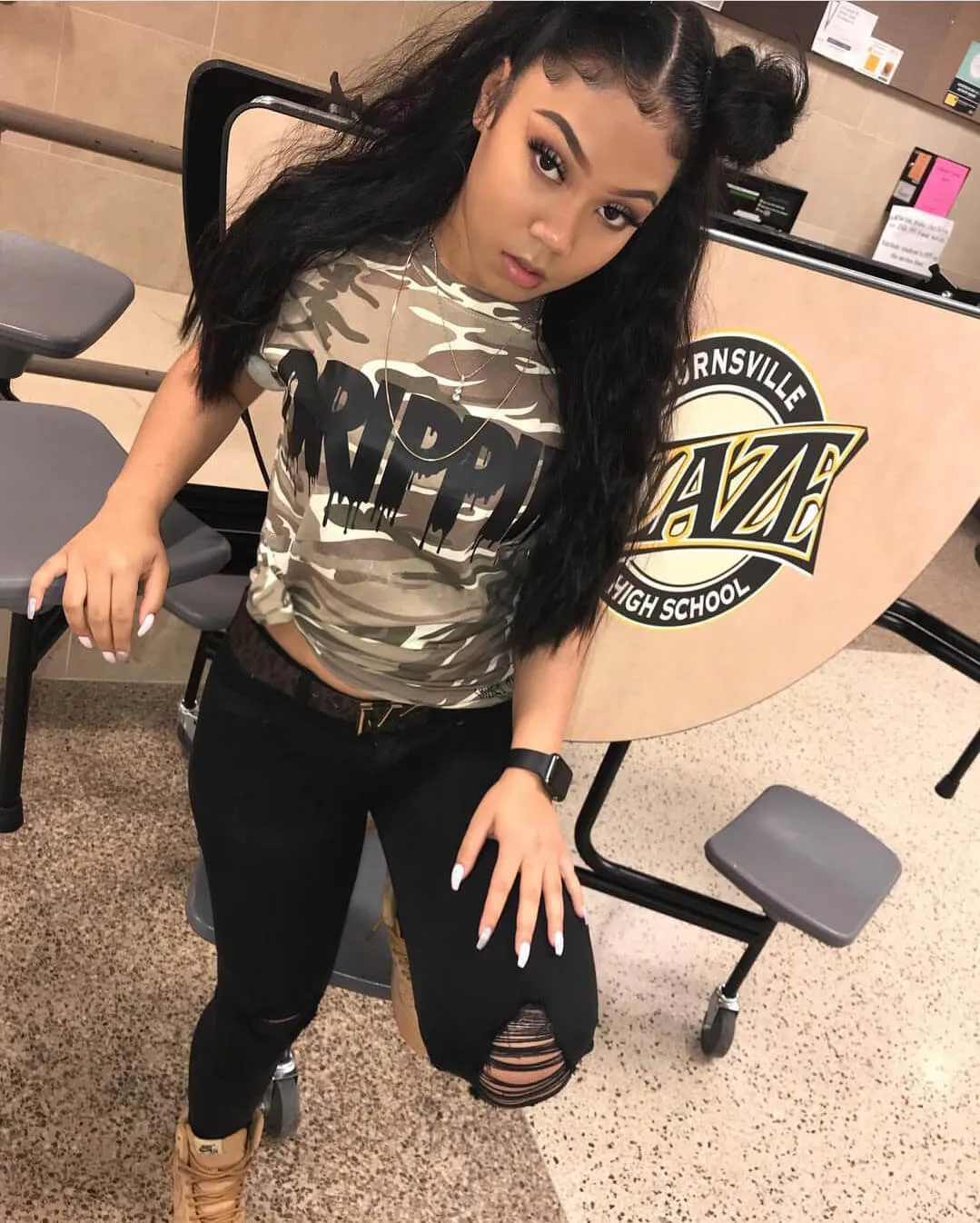 Drippin | Desert Camo Tee