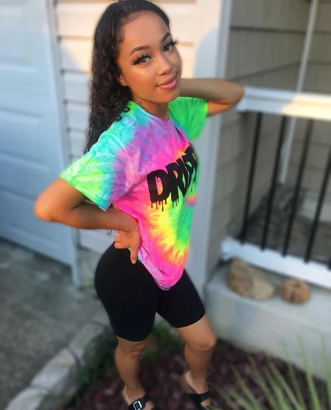 Drippin | Minty Yellow Tee