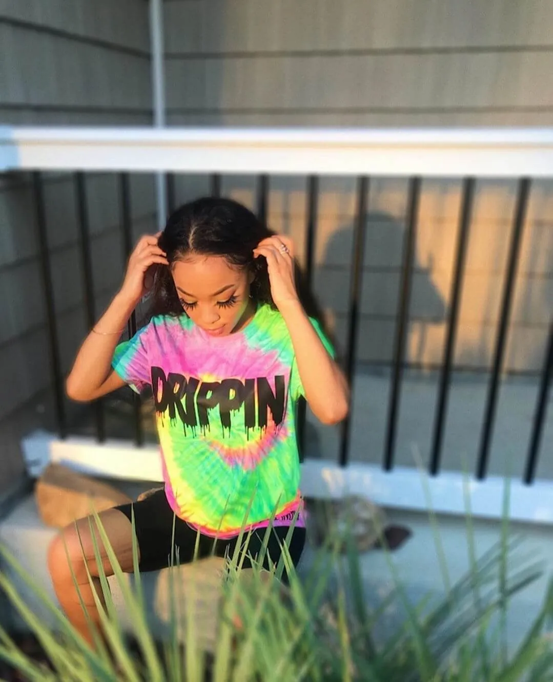 Drippin | Minty Yellow Tee