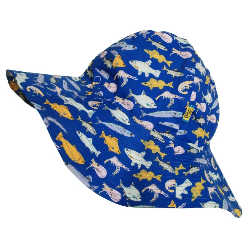 DUNS Sweden Fish Sun Hat - Blue
