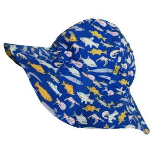 DUNS Sweden Fish Sun Hat - Blue