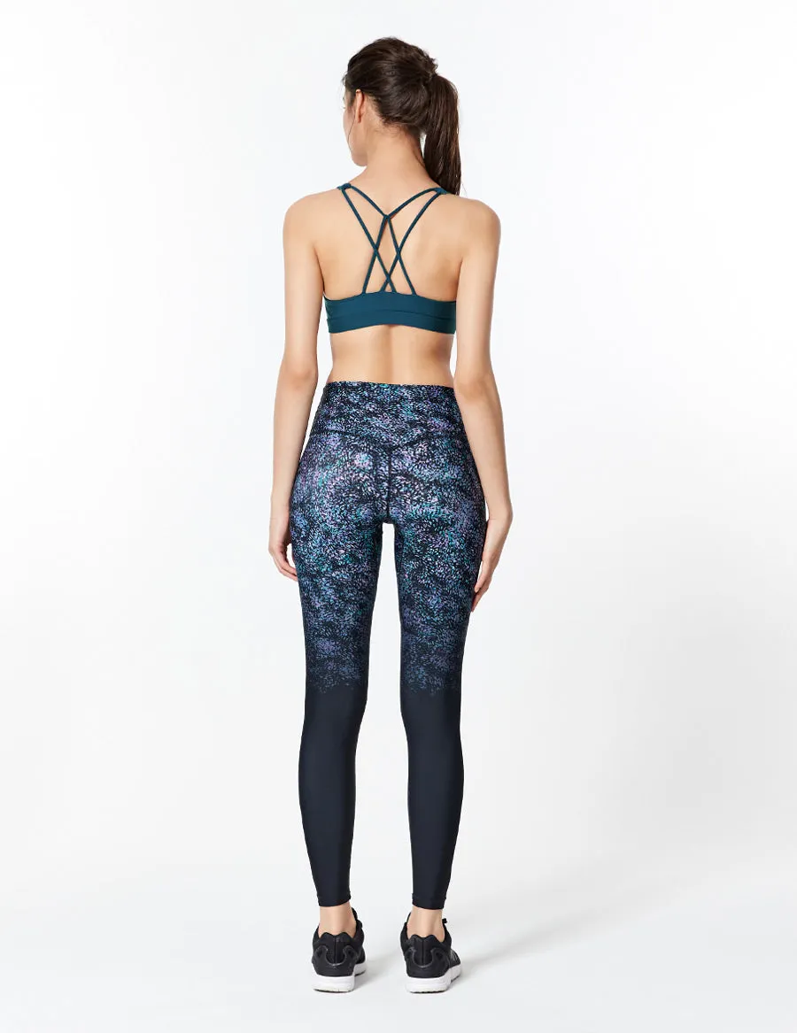 easyoga LESPIRO Glossy Slim Tights1 - F95 Time River