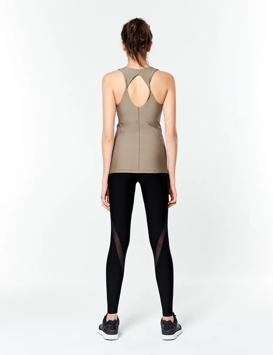 easyoga LESPIRO Streamer Retro Tights - L1 Black