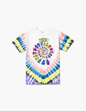 EDC Orlando Rainbow Rascals Tie Dye Lineup S/S Tee