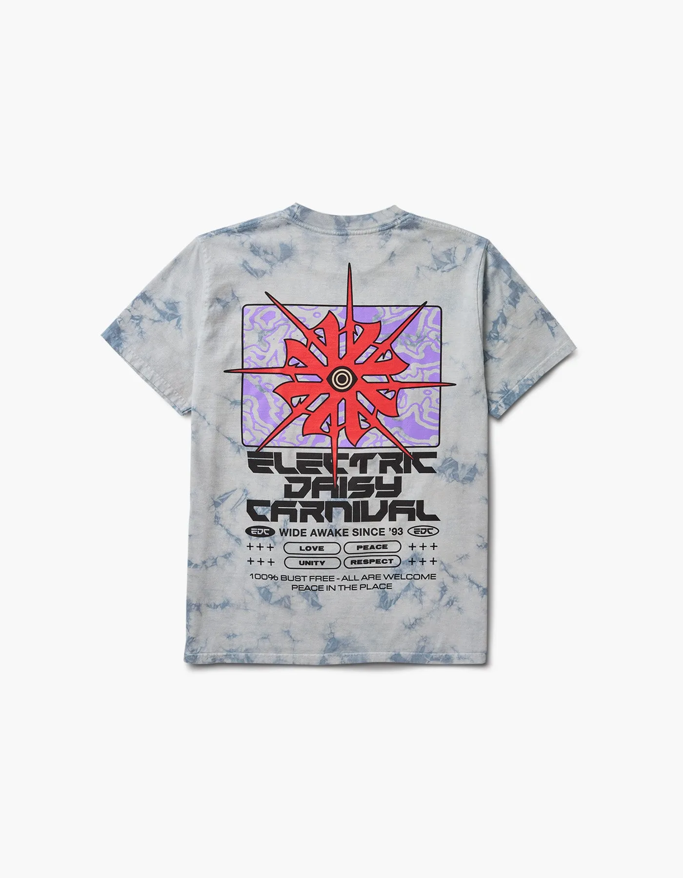 EDC Transformative Sound Tie Dye S/S Tee