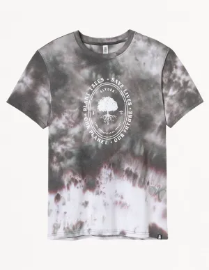 Eden Short Sleeve: Black Ombre