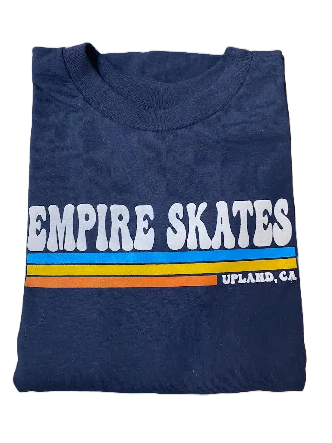 Empire T-shirts Retro Logo - Navy Blue -