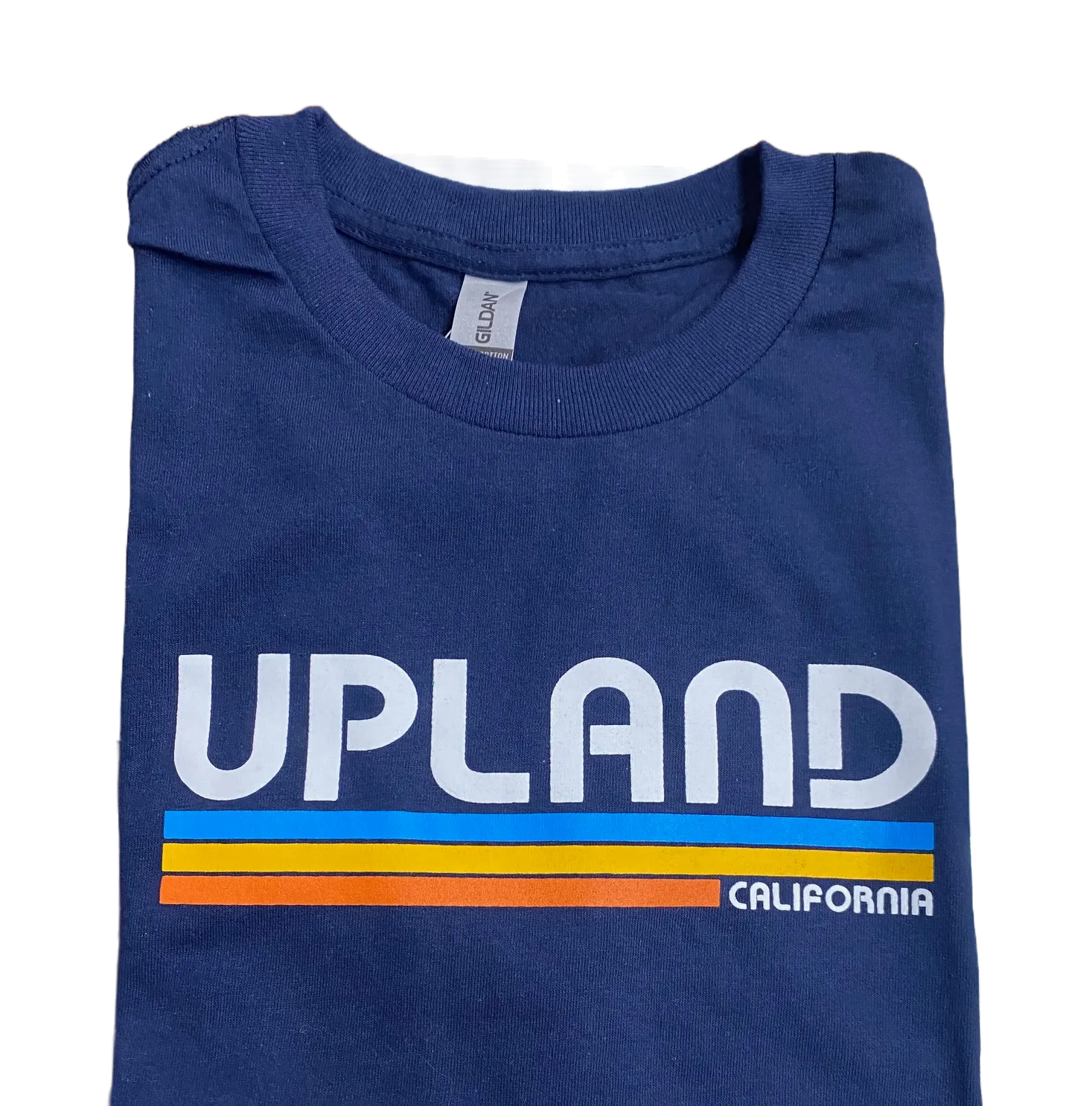 Empire T-shirts Retro Upland Logo - Navy Blue -