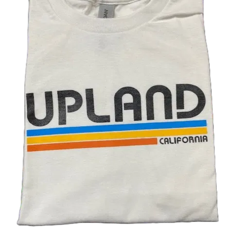 Empire T-shirts Retro Upland Logo - Navy Blue -