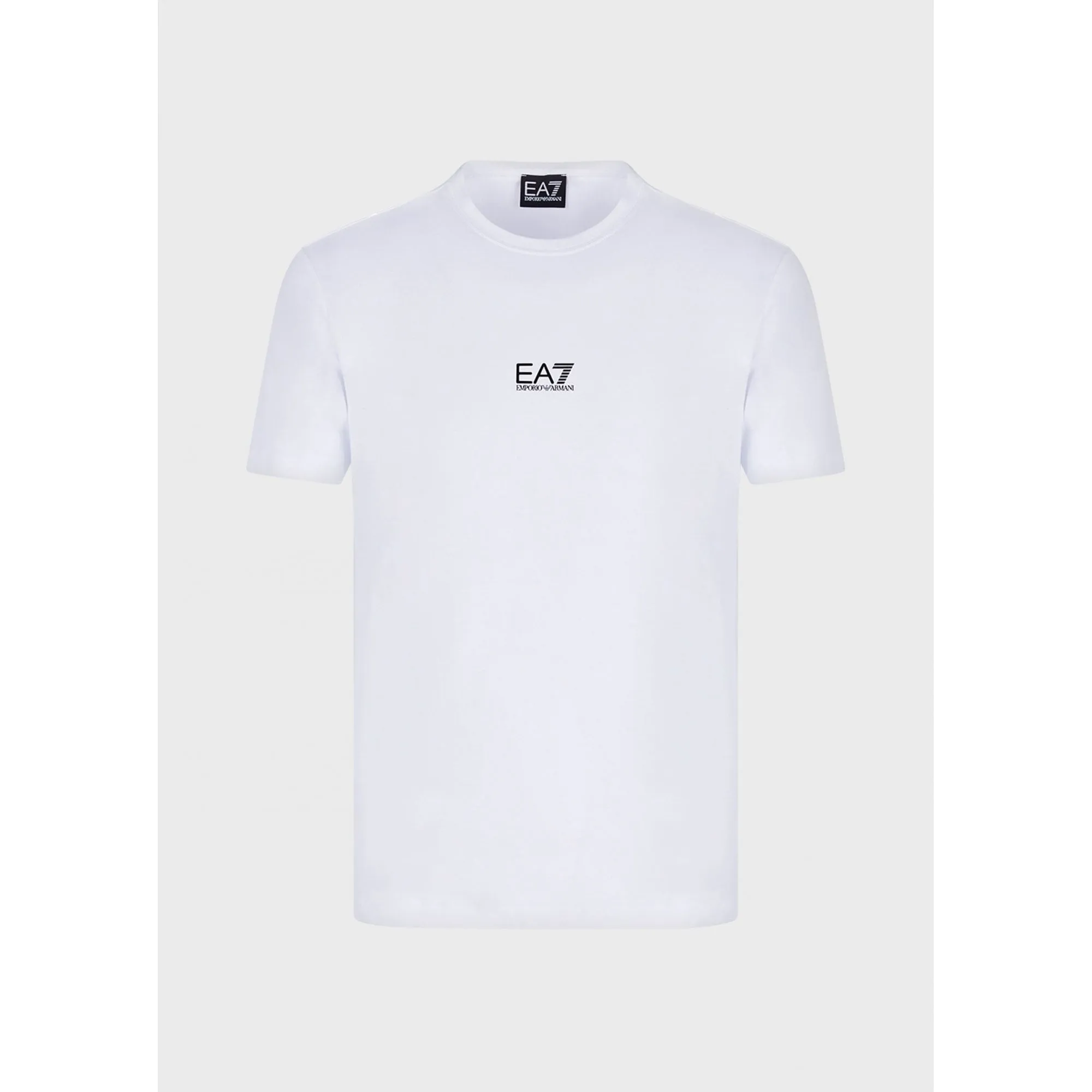 Emporio Armani EA7 3Kpt15 Centre Logo T-Shirt White/Black