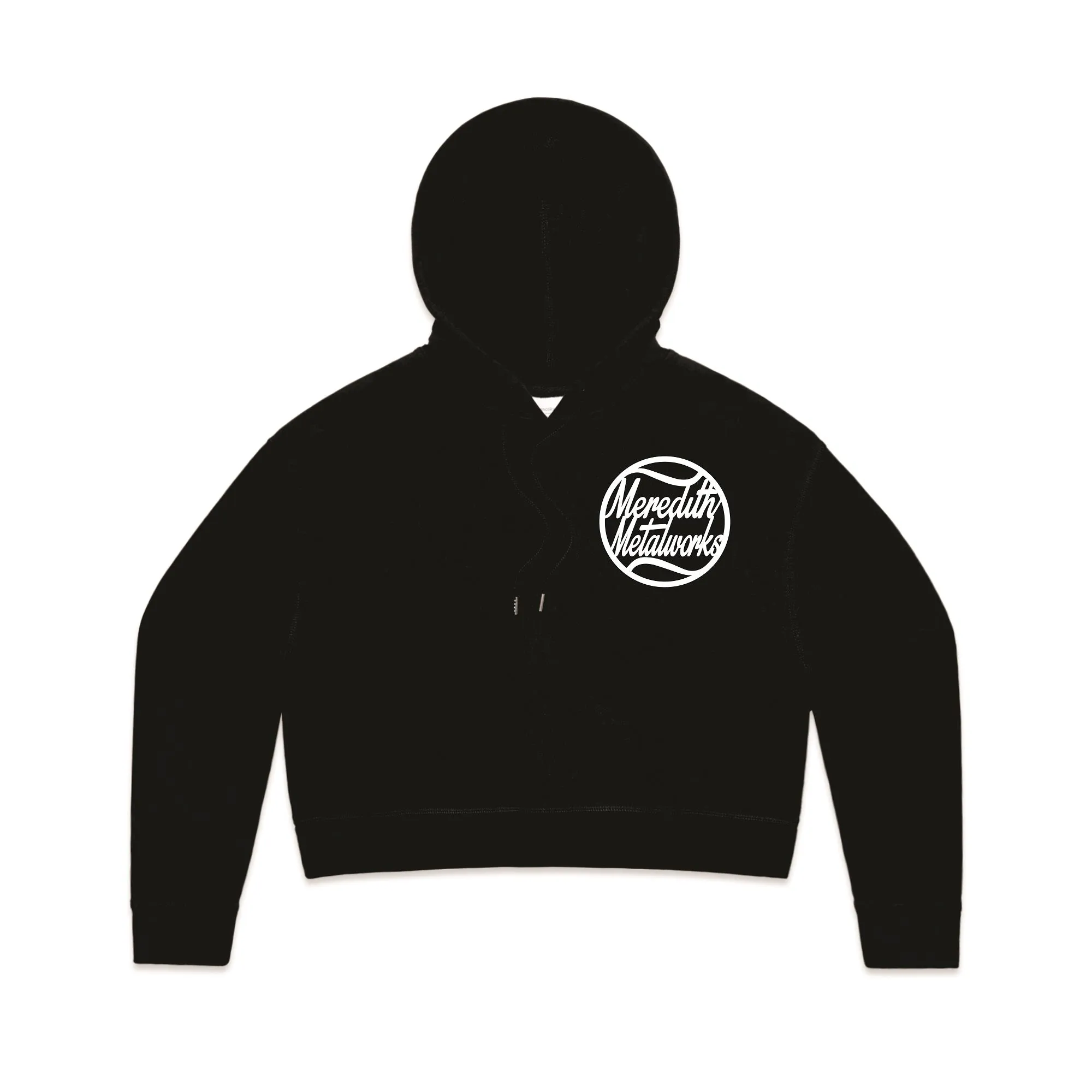 End Cap Print Crop Hoodies