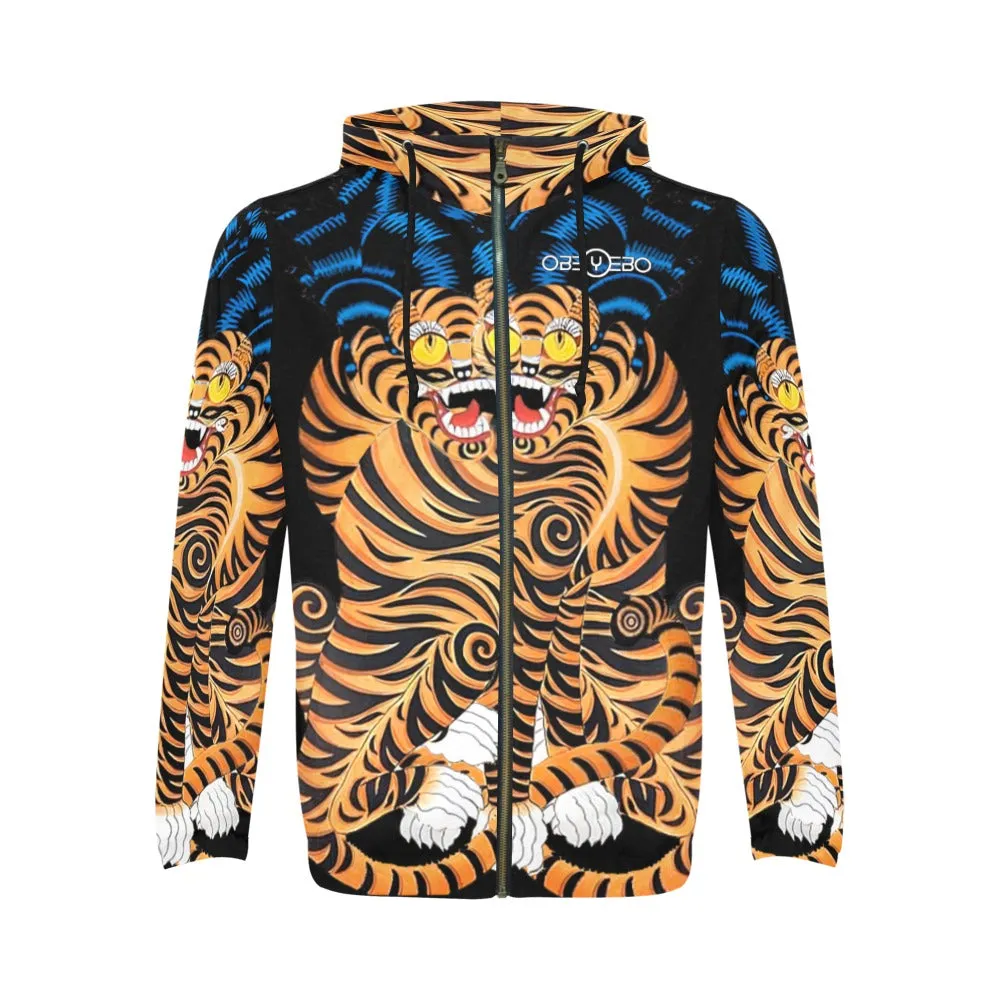 Entanglement Men's Full Zip Hoodie