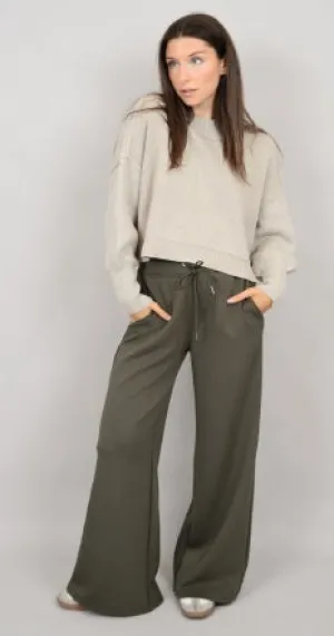 ERIKA SCUBA JOGGER - black, olive or oxblood