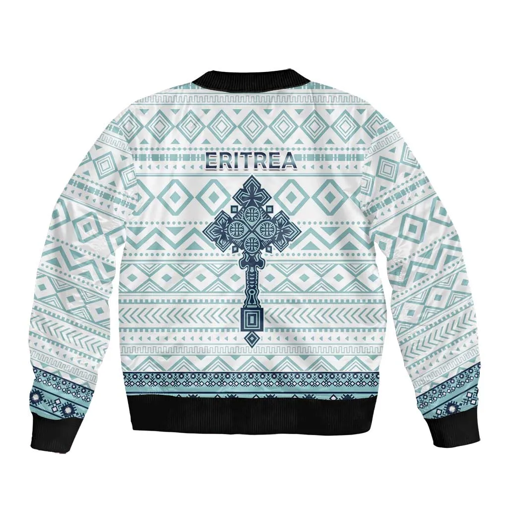 Eritrea Bomber Jacket African Pattern - Habesha Style LT15