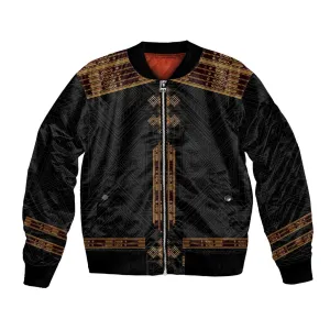 Eritrea Bomber Jacket Tilet Habesha Style - Black LT7