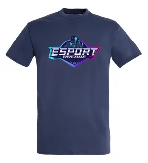 Esport Arcade - Logo navy - T-Shirt