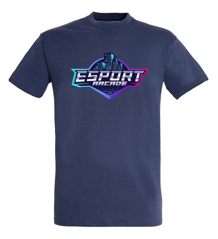 Esport Arcade - Logo navy - T-Shirt