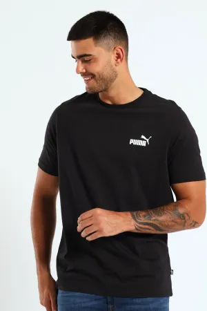Essential Small Logo Tee - Black