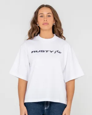 Essentials Cropped Boxy Tee