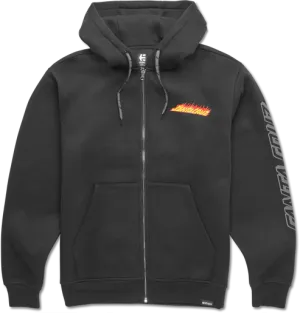 Etnies X Santa Cruz Flame Tech Hoodie Zip Up