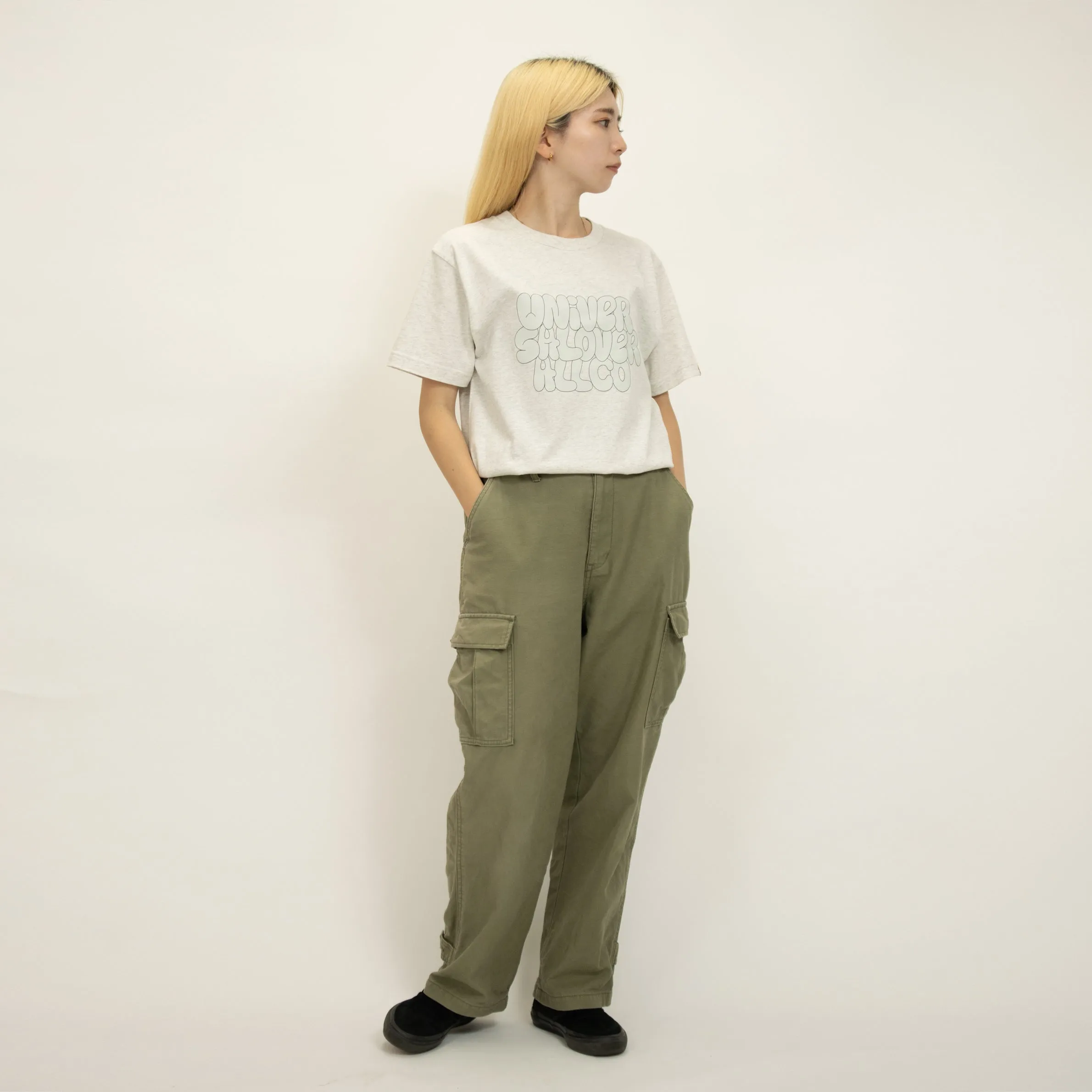 EXAGGERATION  LOGO TEE【U2423201UO】