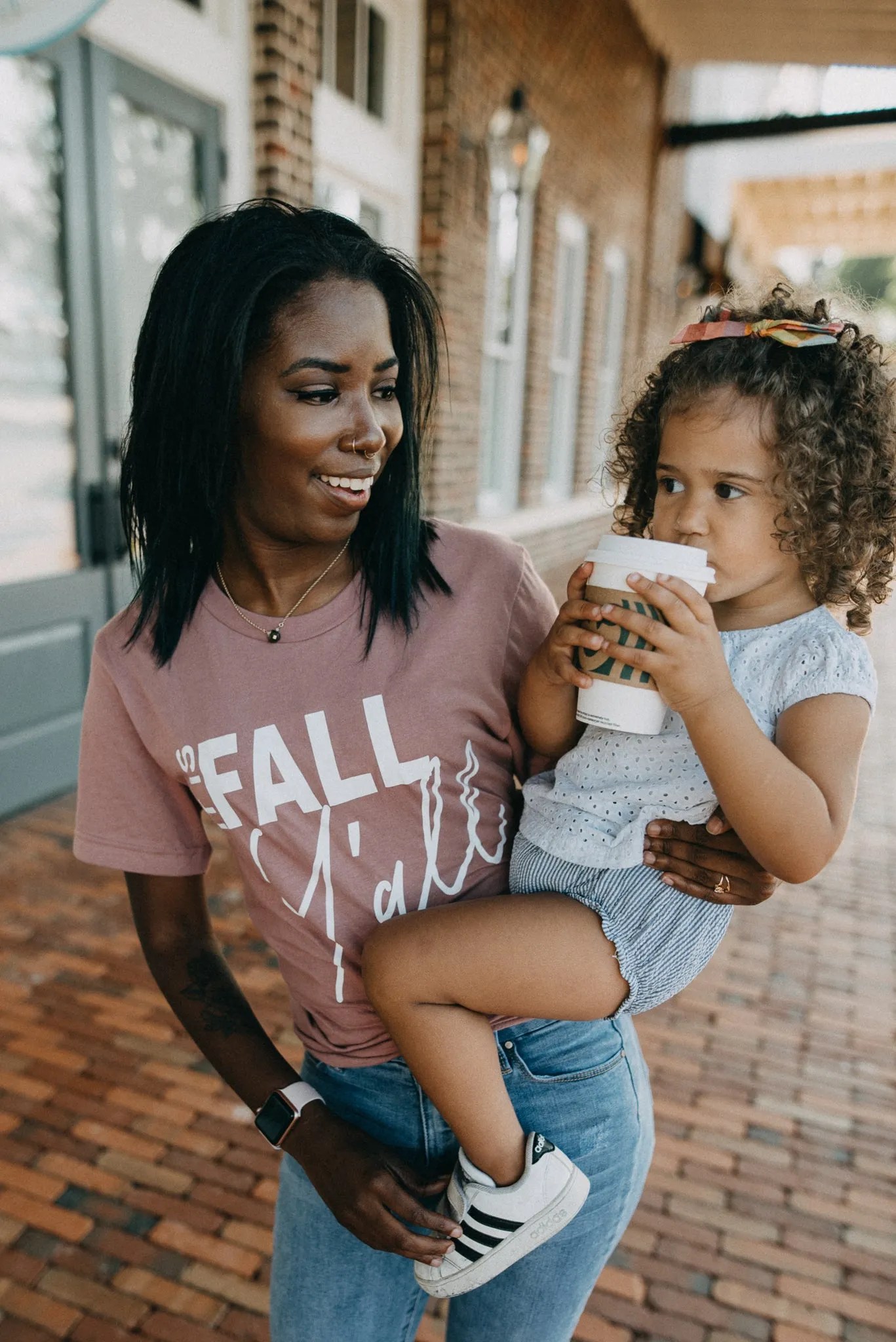 Fall Y'all Tee - Mauve