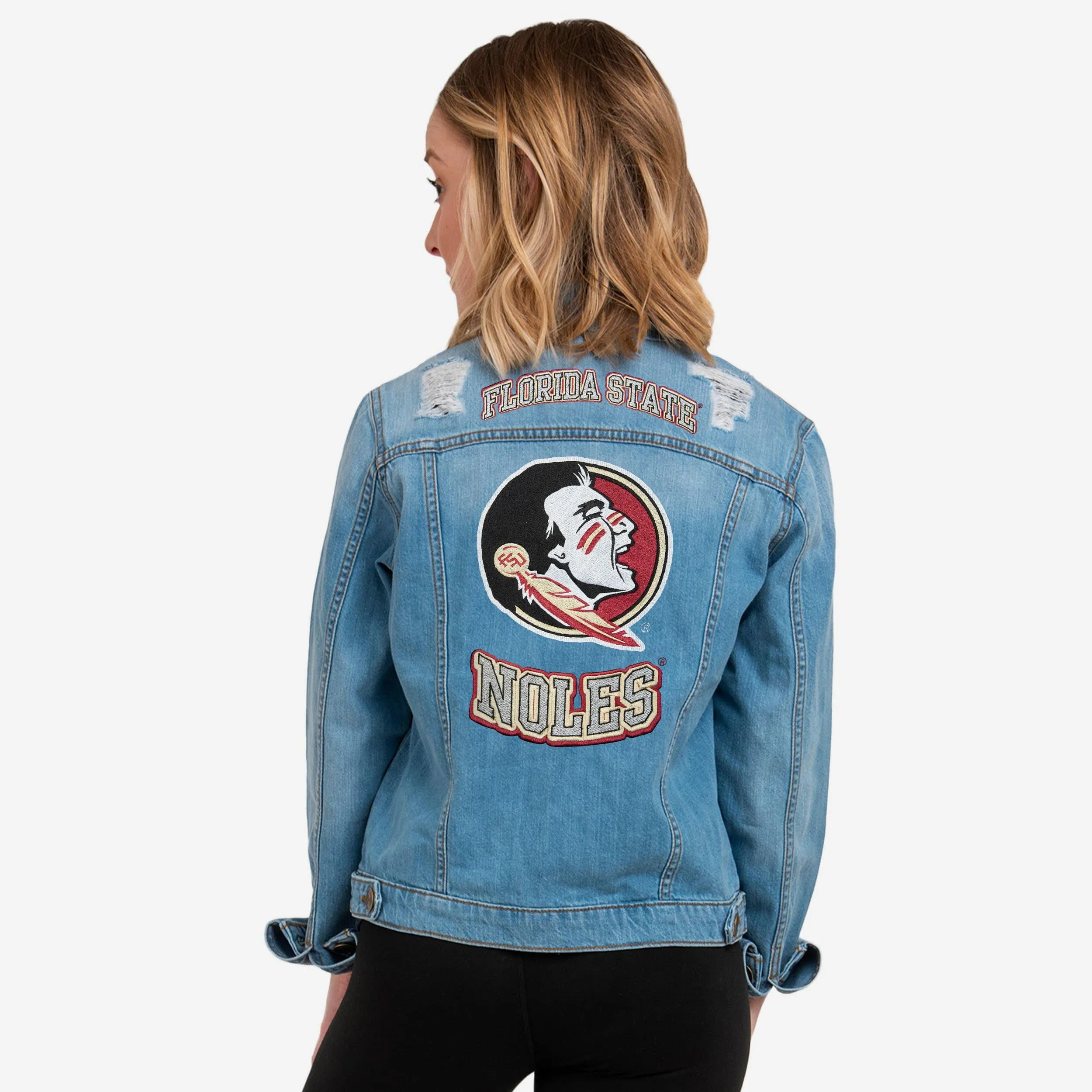 Florida State Seminoles Womens Denim Days Jacket