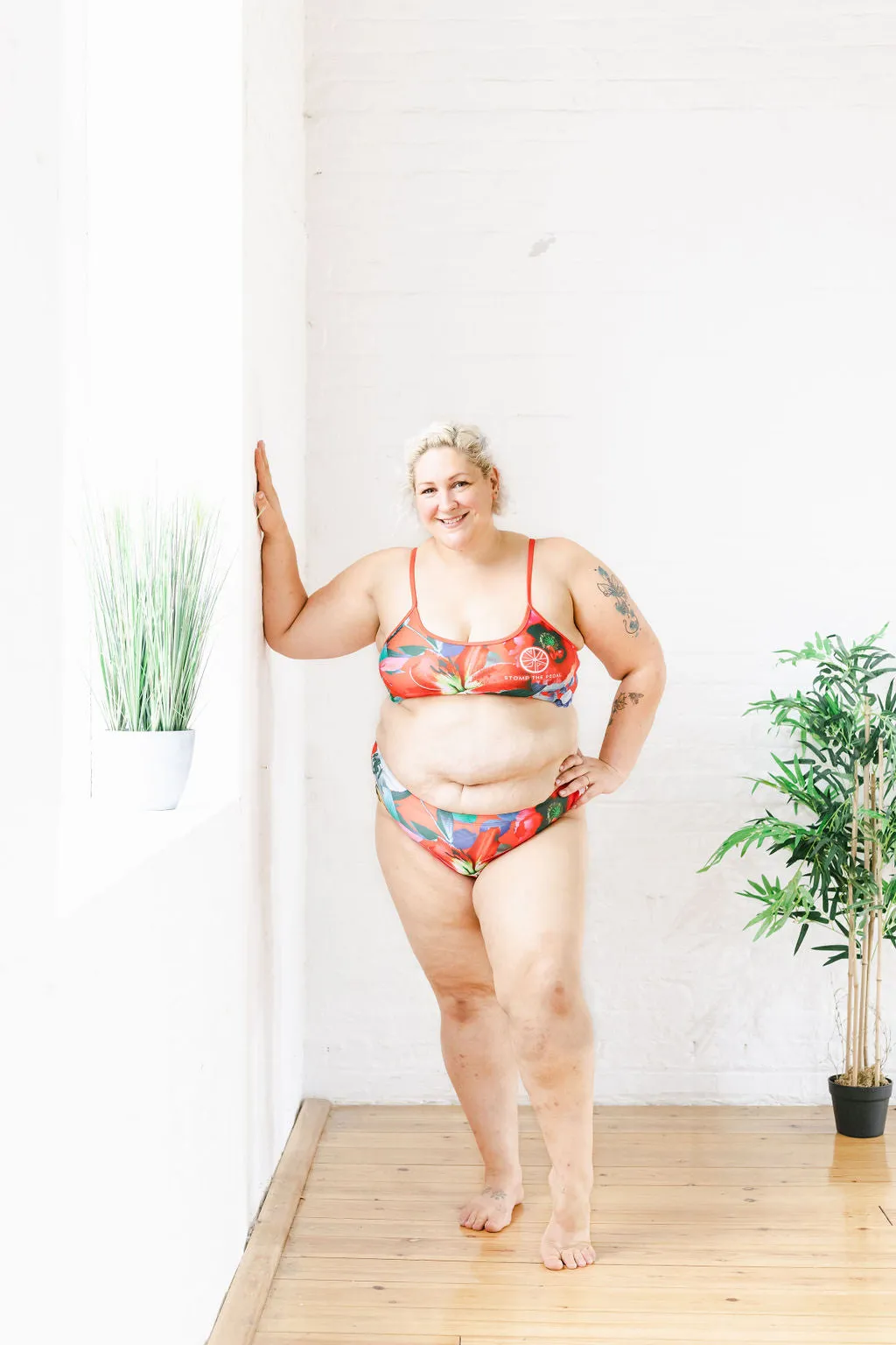 'Forget me not' Bikini Brief