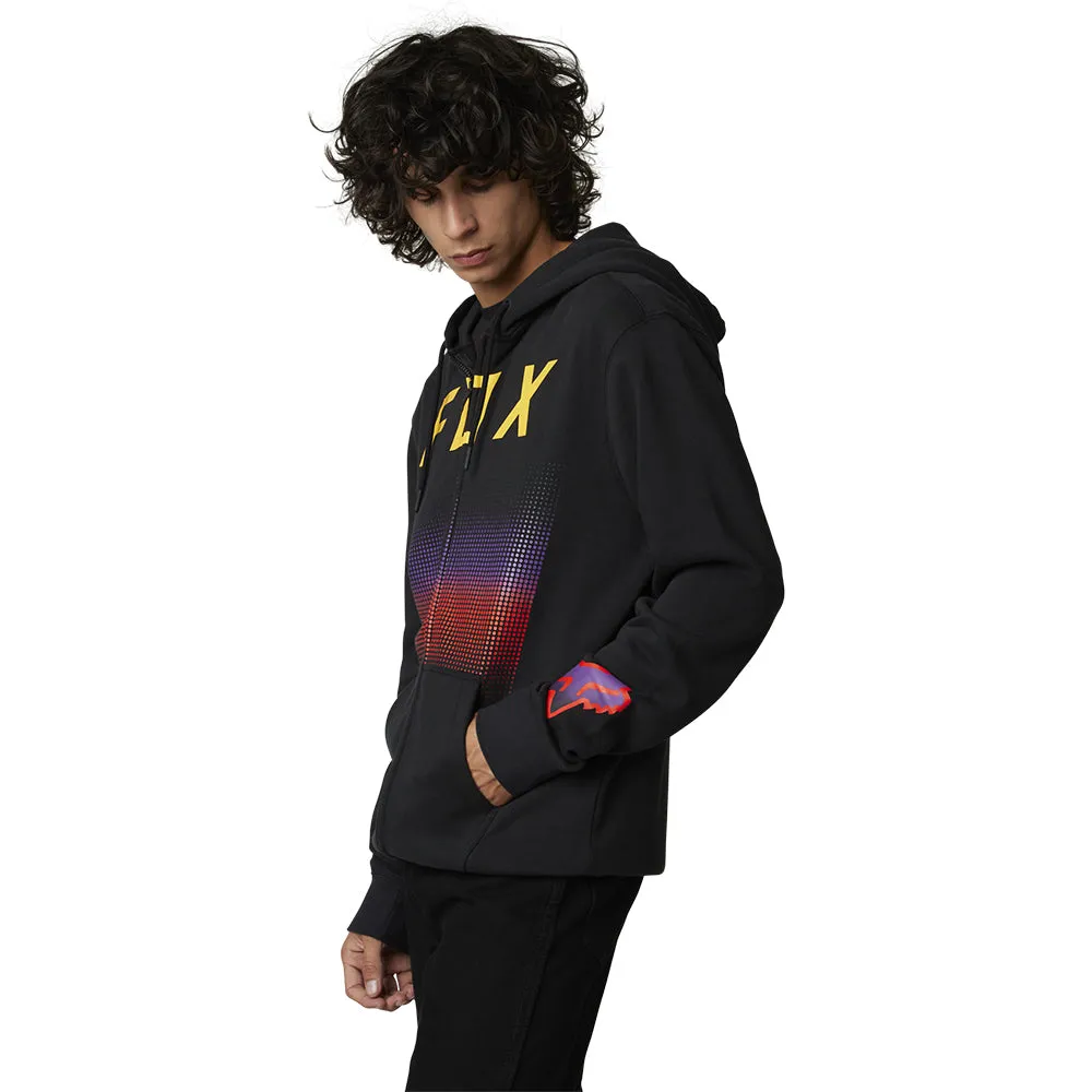 FOX FGMNT ZIP FLEECE HOODY [BLACK]