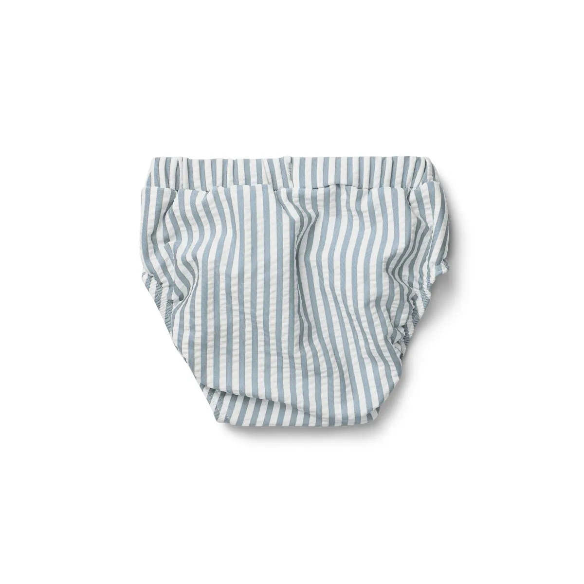 Frej baby boy swim pants - Y/D stripe: Sea blue/white