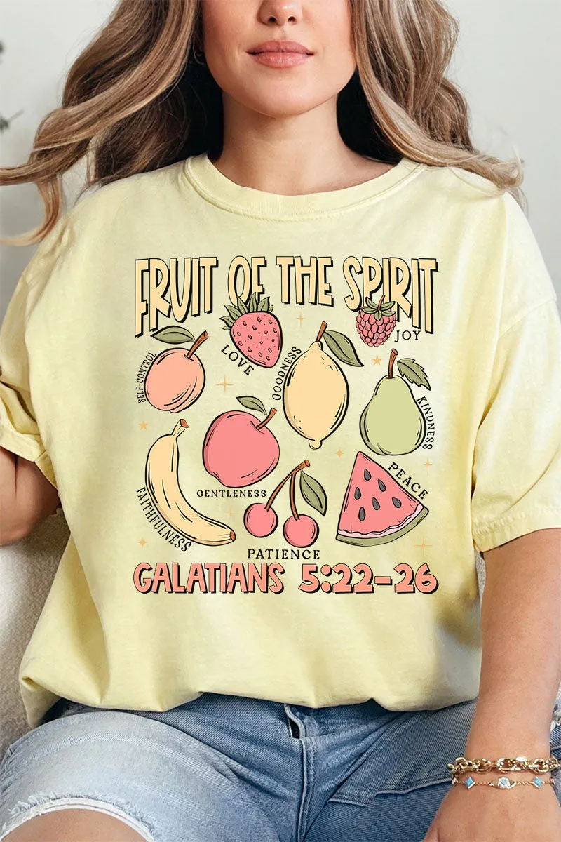 Fruit Of The Spirit Comfort Colors Adult Ring-Spun Cotton Tee