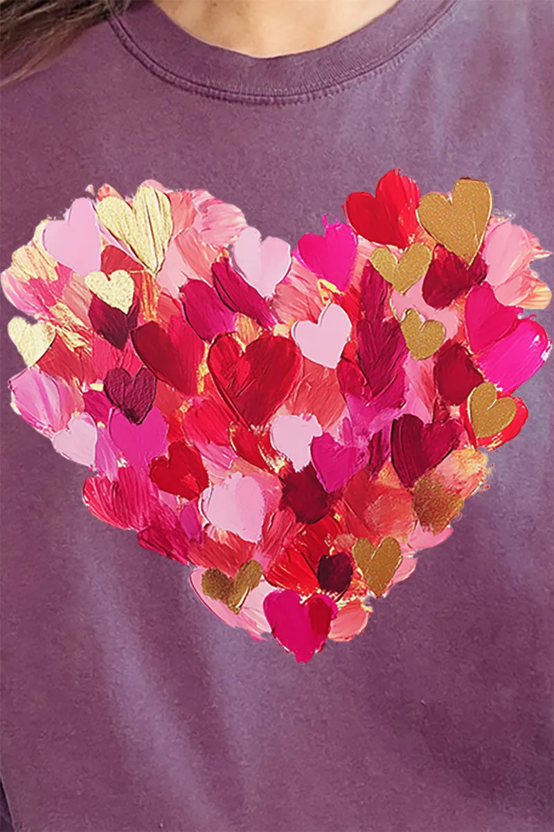 Full Of Love Comfort Colors Adult Ring-Spun Cotton Tee