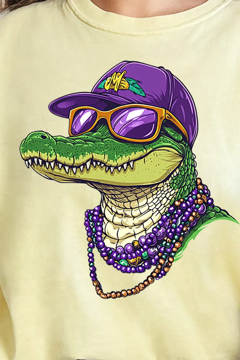 Gator Gras Comfort Colors Adult Ring-Spun Cotton Tee