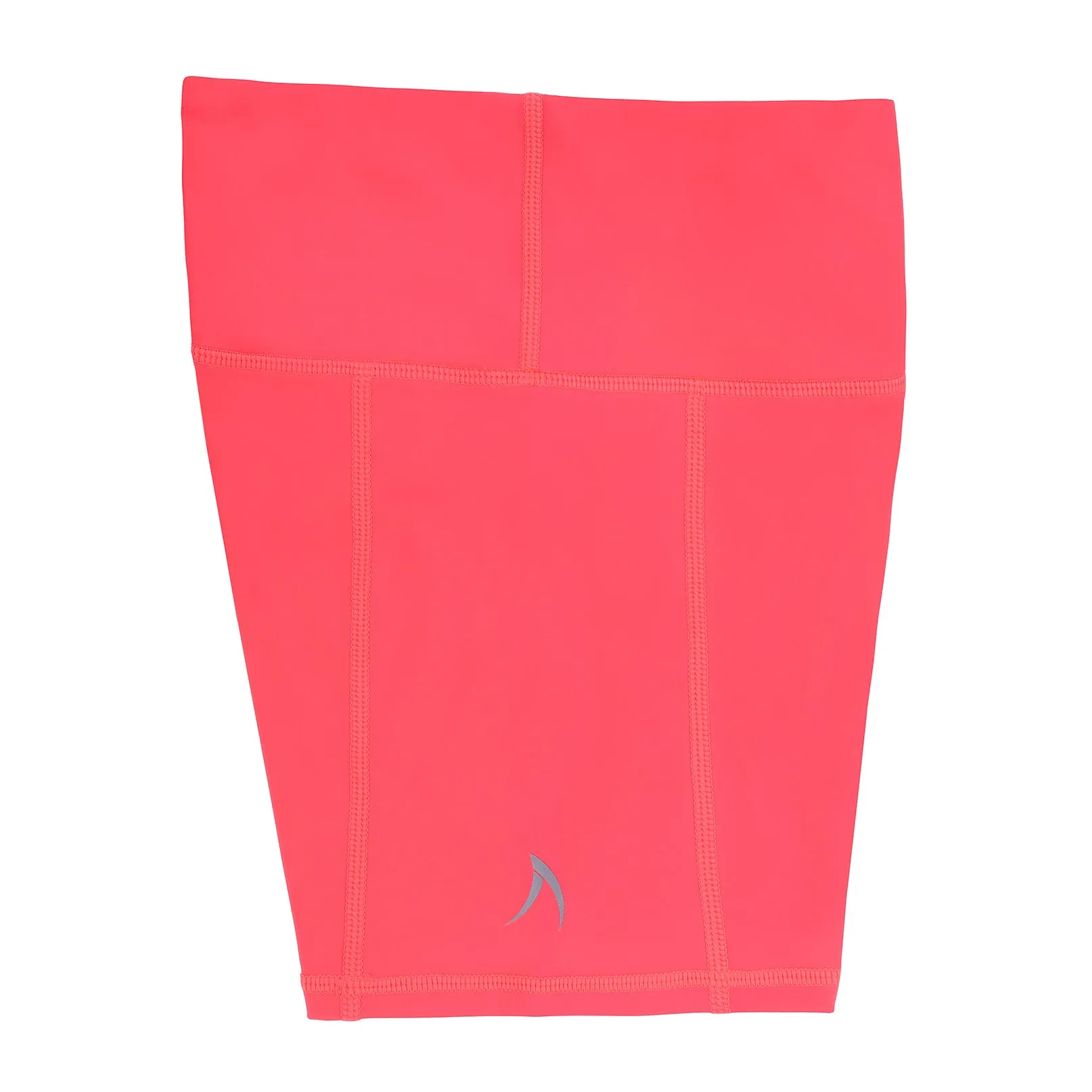 Girls Neon Orange Bike Shorts