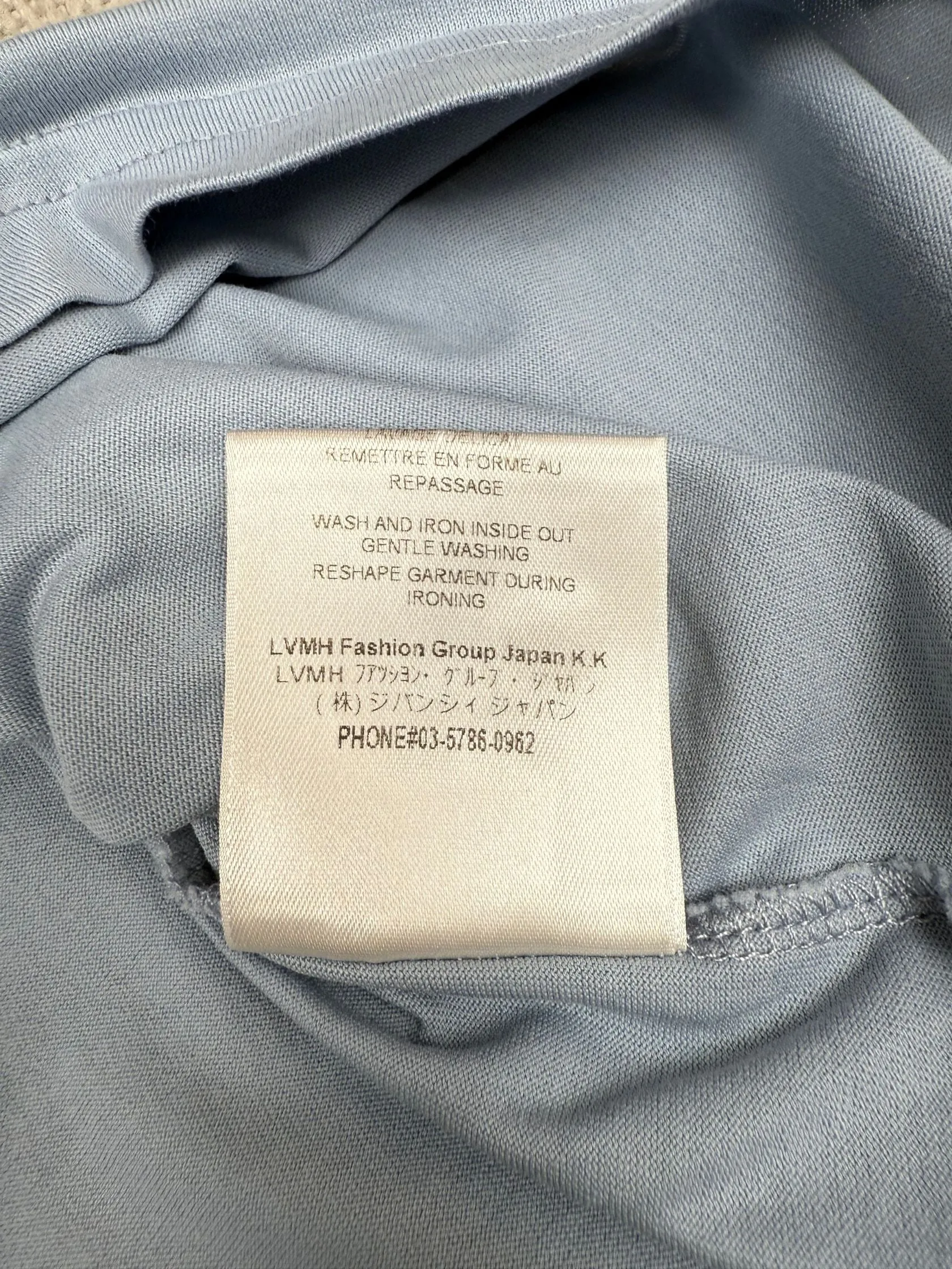 Givenchy Distressed Logo T-Shirt - Baby Blue