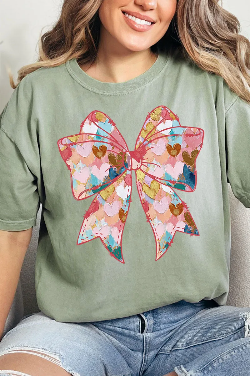 Glitzy Heart Coquette Comfort Colors Adult Ring-Spun Cotton Tee