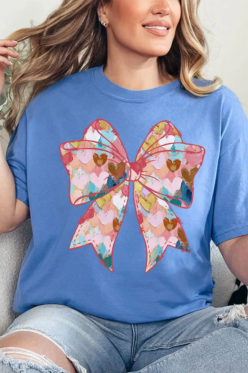 Glitzy Heart Coquette Comfort Colors Adult Ring-Spun Cotton Tee