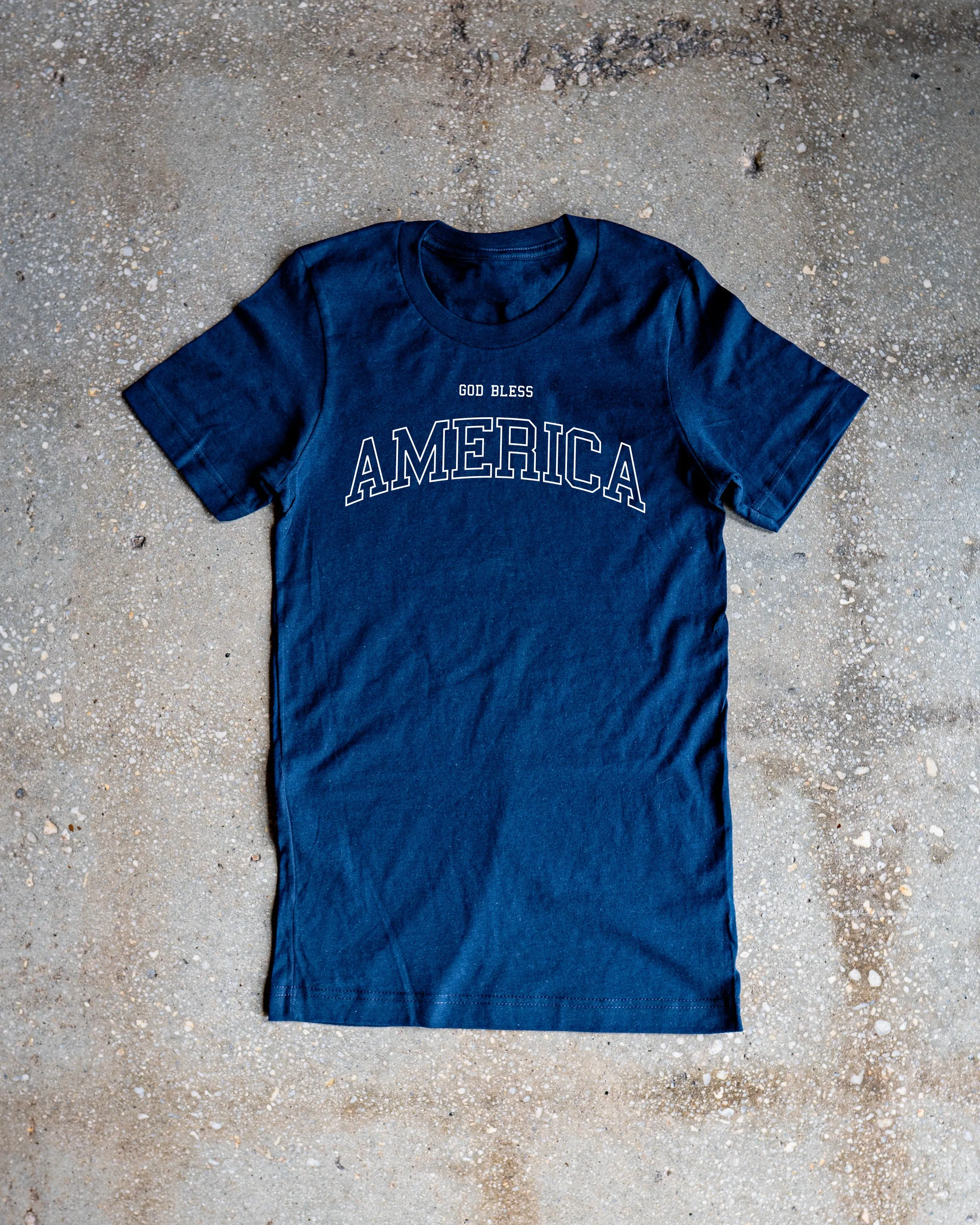 God Bless America Adult Box T-Shirt