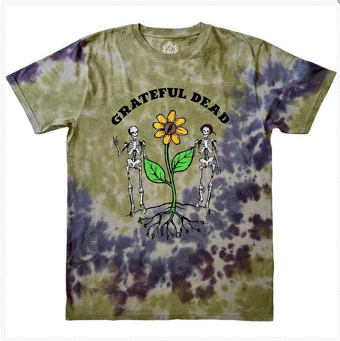 Grateful Dead Unisex T-Shirt - Keep It Green (Wash Collection)