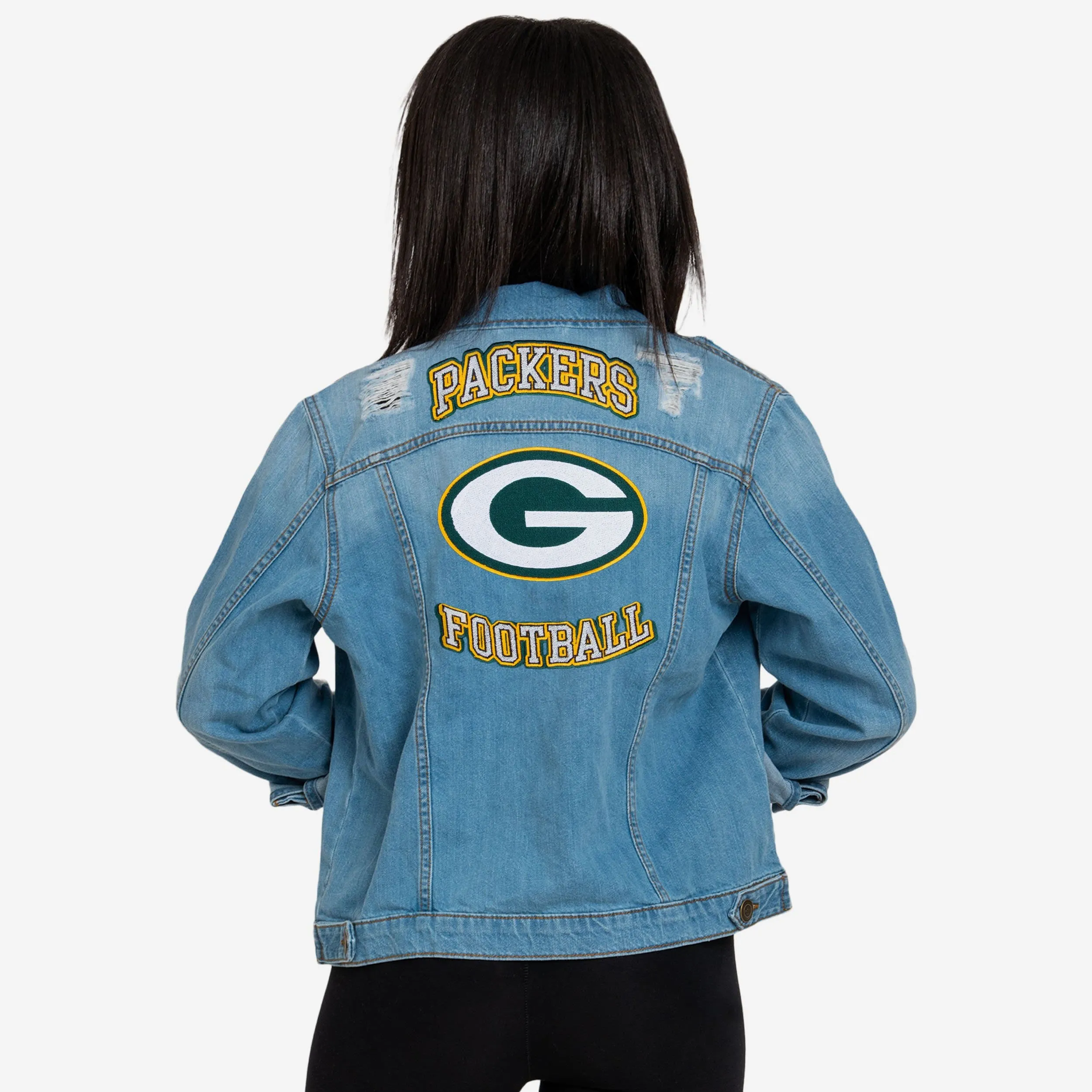 Green Bay Packers Womens Denim Days Jacket