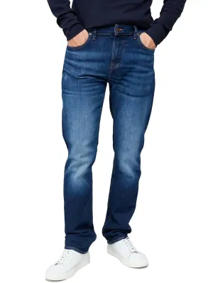 Guess Mens Jeans Angels Slim Fit Dark Wash Blue