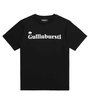 Gullinbursti® Short Sleeve Logo T-Shirt Black