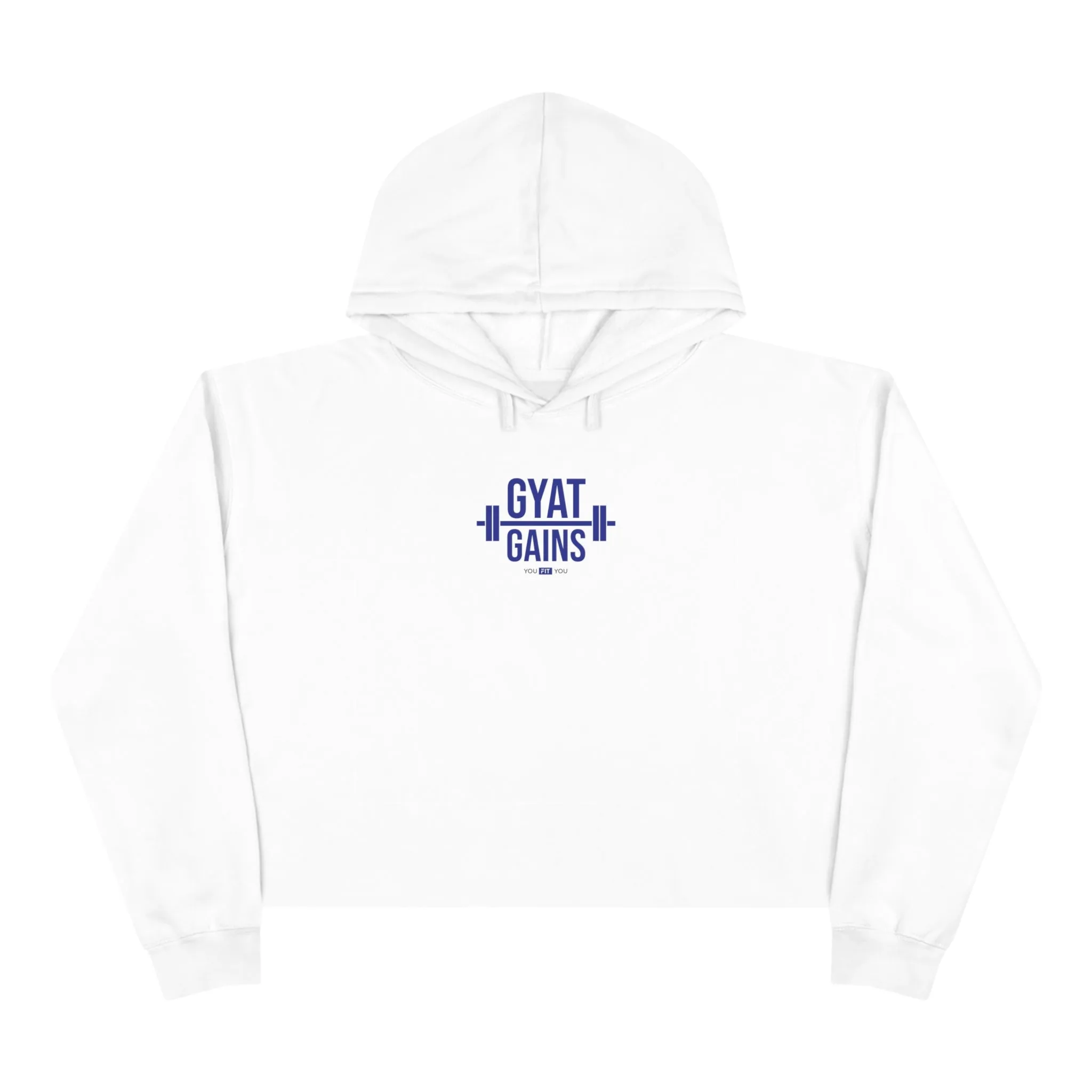 GYAT Gains -Unisex Cropped Hoodie Light Colors
