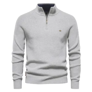 Half-zip sweater