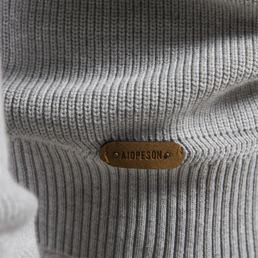 Half-zip sweater