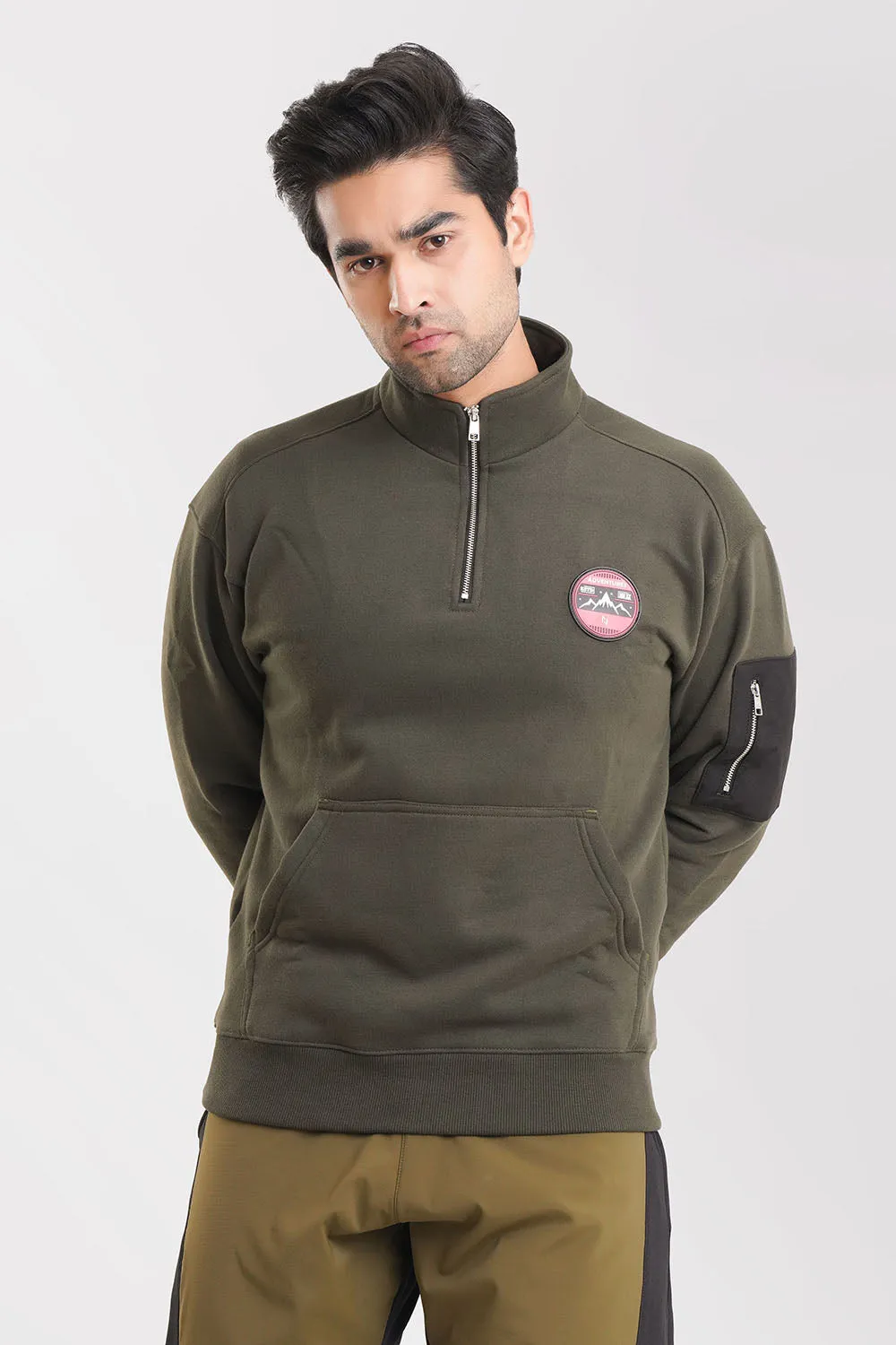Half Zipper Sweatshirt
