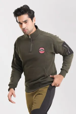 Half Zipper Sweatshirt
