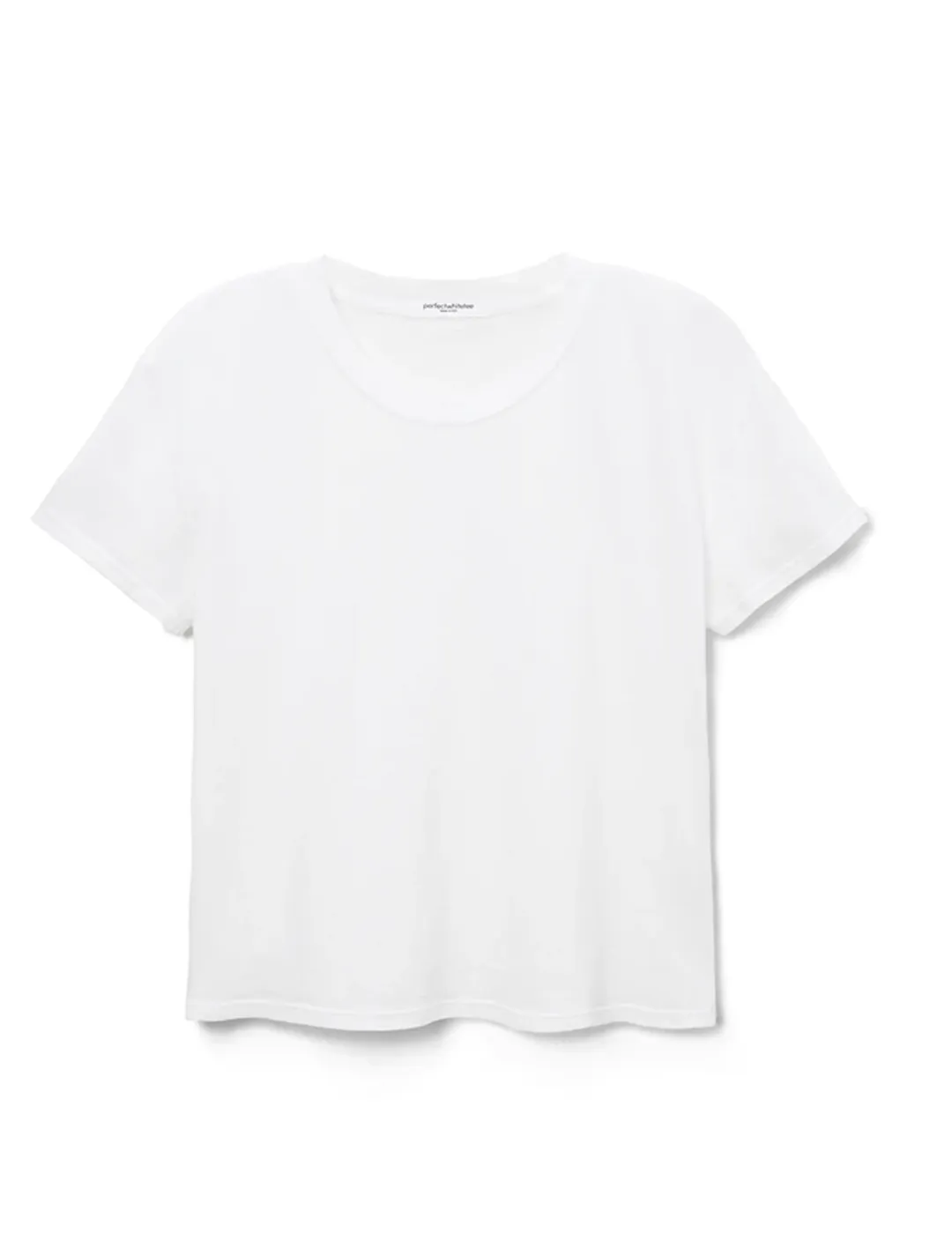 Harley Boxy Crew Tee, White